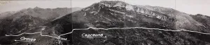 Piedmont Landscape Photography Prints: Alpine chain between Ormea and Caprauna, Piedmont; multiple shots