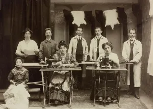 Austrian sewing workshop and fur