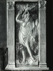 High Renaissance Sculpture Prints: Bas-relief representing Jupiter