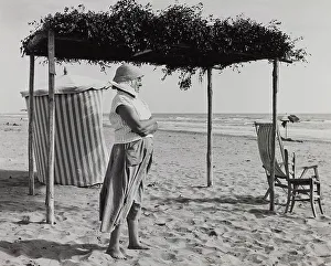 On the beach