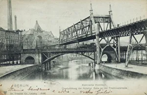 German Urban Landscape Photography Prints: Berlin train station
