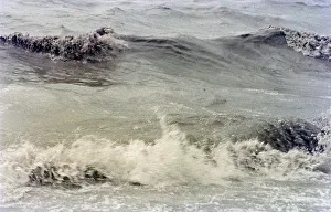 Italian Coastline Scenery Prints: Breaking wave