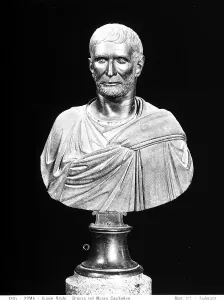 Capitoline Museum Collection Prints: Bronze bust of the consul Junius Brutus