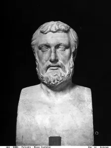 Capitoline Museum Artifacts Prints: Bust of Periander, the tyrant of Corinth