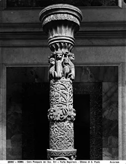 Roman Catholicism Prints: Candelabrum for the Easter candle