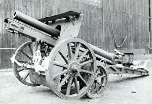 Military Equipment Prints: A cannon