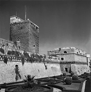 Gothic Buildings In Europe Prints: The Castello of Bari