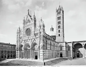 Piazza Del Duomo Architecture Prints: Cathedral of Siena