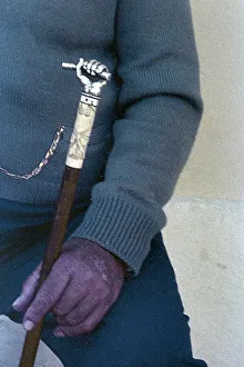 Closeup of a stick