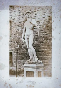 Michelangelo David Statue Prints: The David of Michelangelo