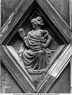 Museo Dell'Opera Del Duomo Collection Prints: Diamond-shaped panel depicting Prudence