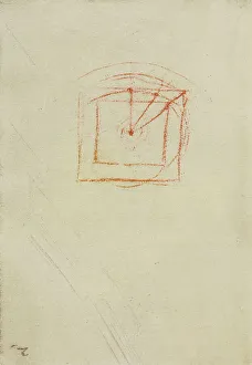 Renaissance Art Styles Prints: Drawing from the Codex Forster III, c