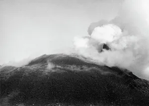 Primary Elements Of Nature Prints: Eruption of Vesuvius