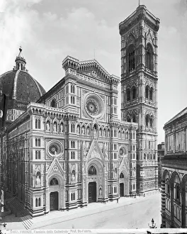 Florence Cathedral Facade Prints: The faade of Florence Cathedral