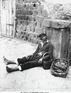 A fishmonger in Naples