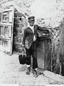 A fishmonger in Naples
