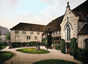 Thuringia Architecture Prints: Frstenbau placed in Veste Coburg, in Thuringia, region of Germany