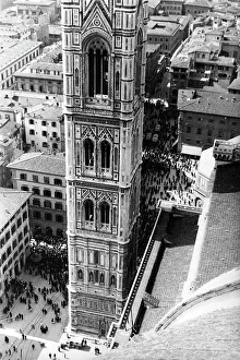 Christian Religious Landmarks Europe Prints: Giotto's Belltower