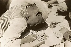 Indigenous scribe of Asmara