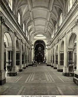 Palermo Cathedral Interior Prints: Interior of the Cathedral of Palermo