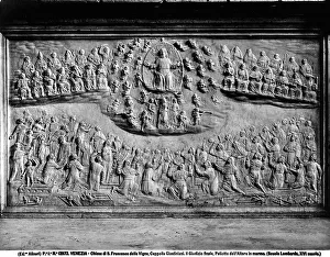 Last Judgment Artwork Prints: The Last Judgment. Predella of the marble altar