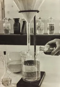 Laboratory of a school