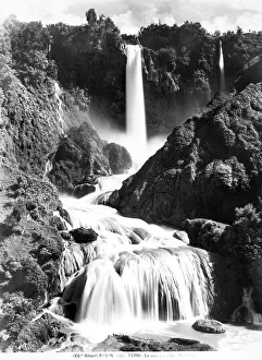 Natural Elements And Phenomena Prints: The Marmore Falls, Terni