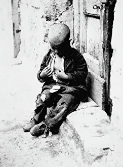 Naples, beggar