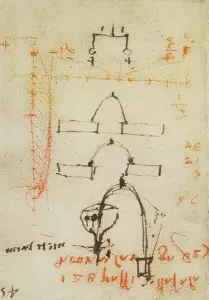 High Renaissance Drawing Techniques Prints: Notes and drawings, writings from the Codex Forster III