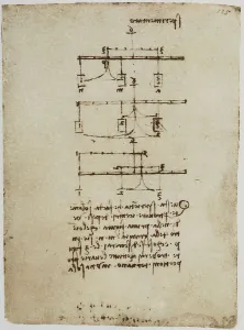 High Renaissance Drawing Techniques Prints: Notes for an experiment, page from the Codex Forster II