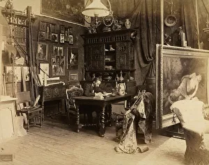 The Painter Fernand Cormon in his Studio