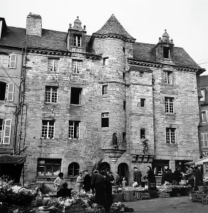 Historic Building France Prints: The Palace of Landerneau