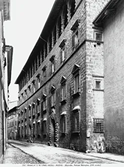 The Palace Malaspina, Ascoli Piceno. The tradition attributes it to Cola dell'Amatrice but it is more probably by a Lombard artist