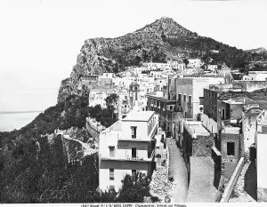 Island Landscape Photography Prints: Panorama of Capri