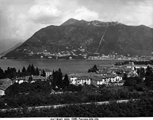 Panoramic view of Como