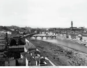 Florence Panorama Prints: A panoramic view of Florence