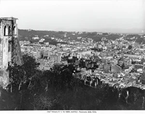 Naples Panorama Prints: Panoramic view of Naples