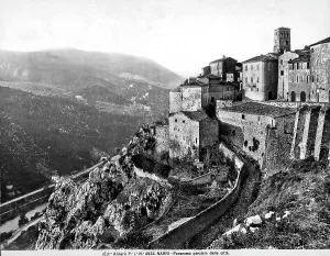 Panoramic view of Narni