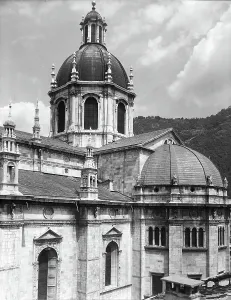 Catholic Church Buildings Europe Prints: Partial view of the right transept of the Cathedral of Como