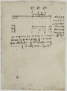 High Renaissance Artwork Prints: Physics calculations with a balance and weights