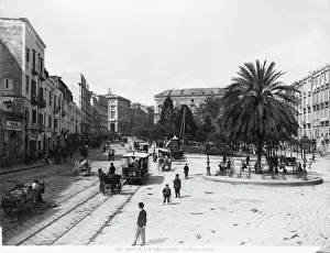 Piazza Cavour Italy Prints: Piazza Cavour in Naples