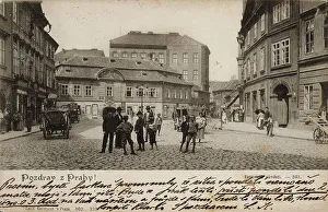 Prague Architecture Prints: Postcard of Prague