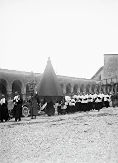 Procession in the streets of Assisi