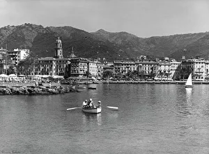 Prints of Rapallo Rapallo. Date of Photograph:1945-1955 Liguria Prints: Rapallo