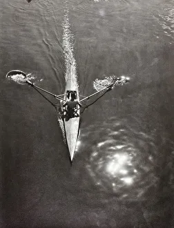 Rowing on the Arno, Florence