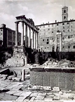Roman Ruins Prints: The Ruins of Ancient Temples