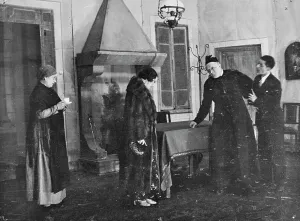 Scene of a play