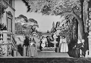 Scene of a play