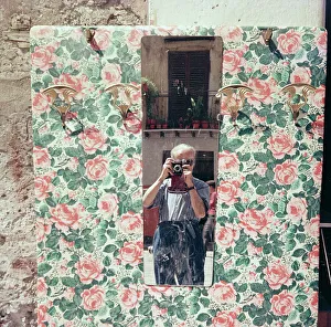 Self-portrait in the mirror