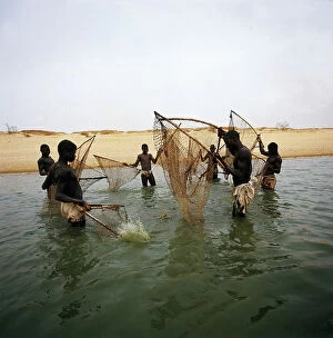 Related Images Collection: On the shores of the Niger